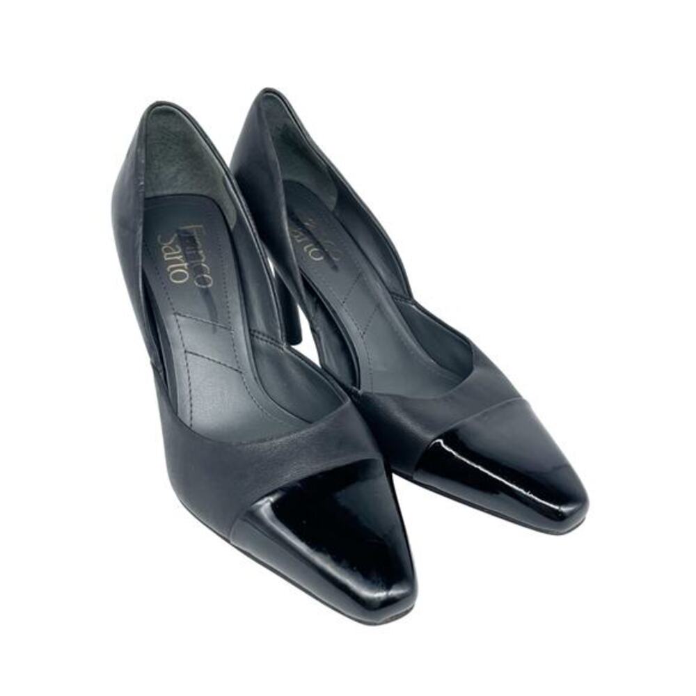 Franco‎ Sarto Women's Mila Snip Toe Pumps Black Size 6M